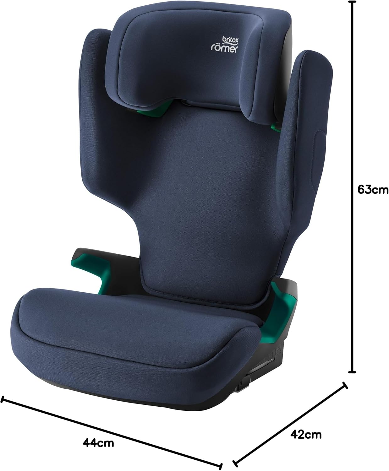 Fotelik samochodowy BRITAX RÖMER DISCOVERY PLUS 2 ISOFIX 100–150 cm Midnight Grey