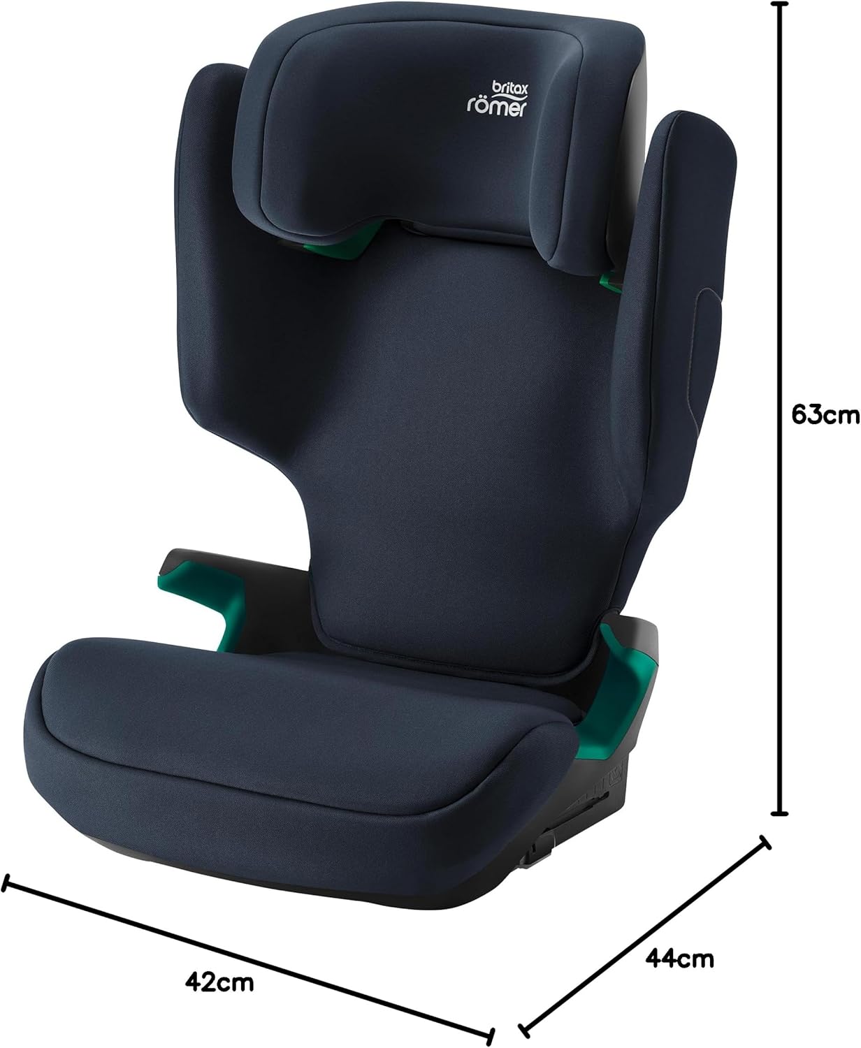 Fotelik samochodowy BRITAX RÖMER DISCOVERY PLUS 2 ISOFIX 100–150 cm Midnight Grey