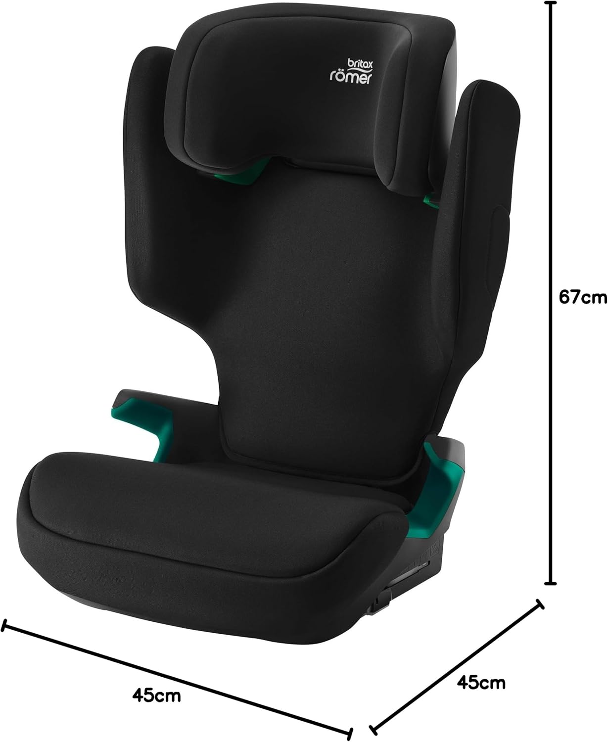 Fotelik samochodowy BRITAX RÖMER DISCOVERY PLUS 2 ISOFIX 100–150 cm Midnight Grey